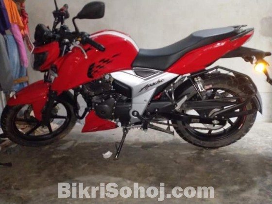 Tvs Apache Rtr 4v dual disk